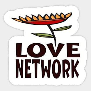 Love Network Sticker